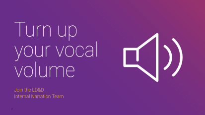 Internal promotional materials